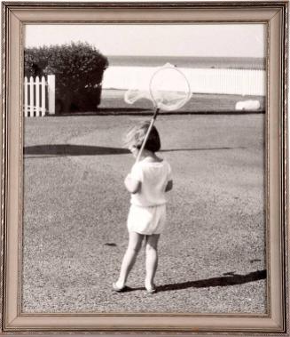 Photograph of Caroline with Butterfly Net