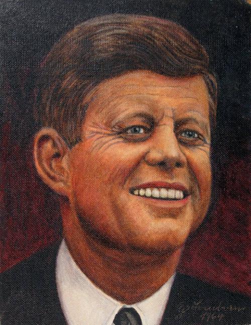 Portrait of President Kennedy