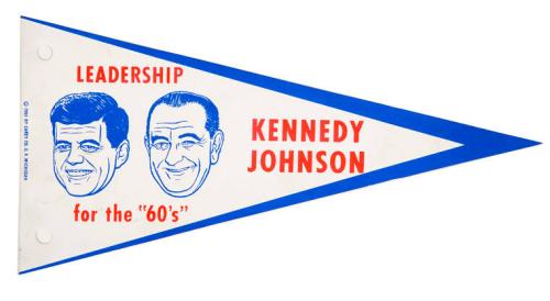 Leadership for the '60's Campaign Pennant