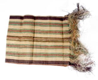 Woven Mat: "Begi" of Sorrow and Sympathy