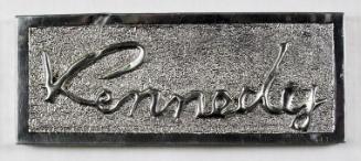 "Kennedy" Plate