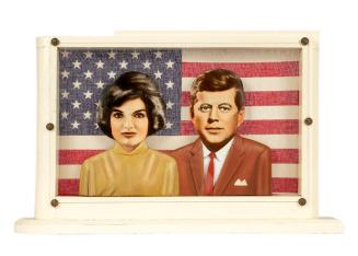 President and Mrs. Kennedy Shadowbox