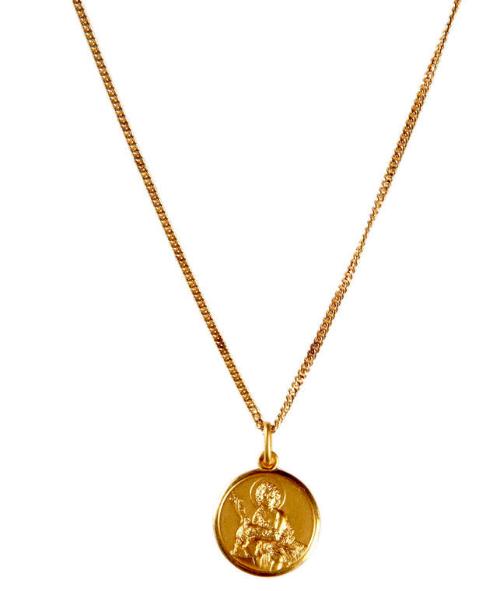 Papal Medal of Jesus holding Lamb