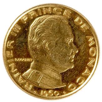 1 Franc Prince Rainier III Coin