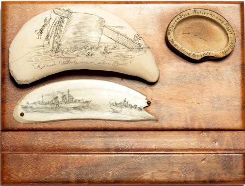 Scrimshaw Desk Accessory