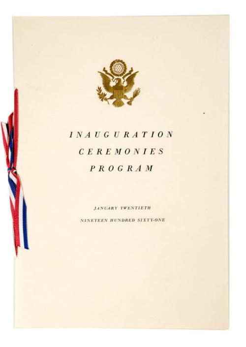 Inauguration Ceremonies Program