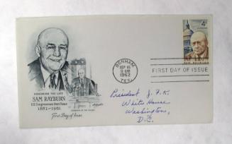 First Day Cover: Sam Rayburn