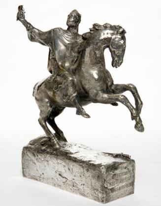 Statue of St. Ambrose on Horseback