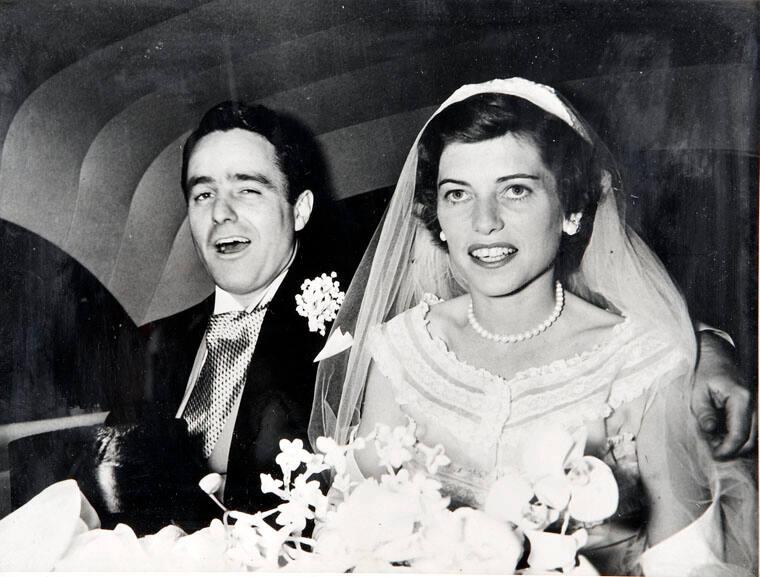 Photograph Of Sargent And Eunice Shriver At Their Wedding – All