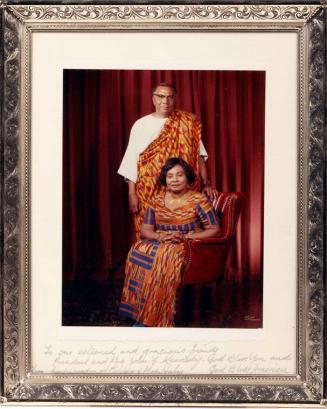 Photograph of Ambassador and Mrs. Halm of Ghana