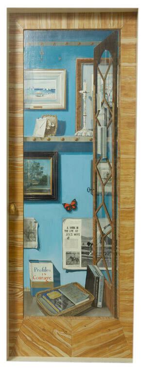 Trompe L'Oeil Closet Door: Mes Objects Adore