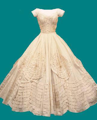Jacqueline Bouvier's Wedding Dress