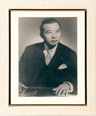Photograph of Prime Minister of Laos Prince Souvanna Phouma