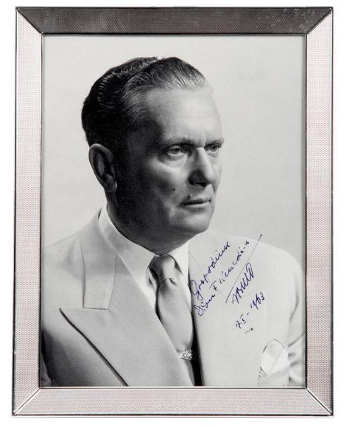 Photograph of President of Yugoslavia Josip Tito