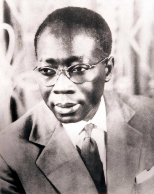 Photograph of President of Senegal Leopold Senghor