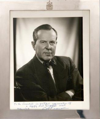 Photograph of Prime Minister of Canada, Lester Pearson