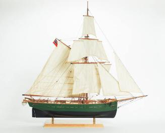 Ship Model of the Sloop "Restaurationen"