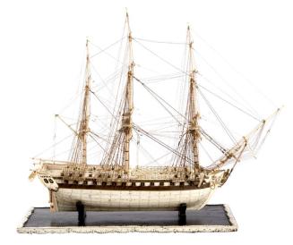 Ship Model of the Frigate "Melpomene"