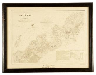 Marine Chart of Woods Hole
