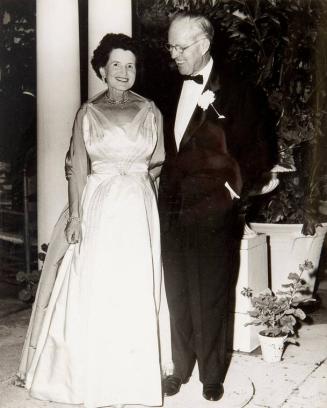 Photograph of Ambassador and Mrs. Joseph P. Kennedy in Hyannisport