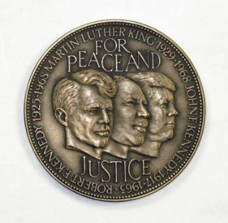 For Peace and Justice Memorial Medal