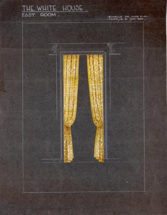 Rendering of a Window Treatment for the White House East Room