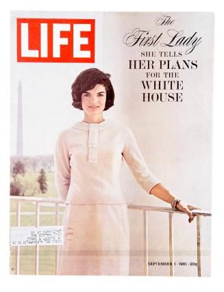 Cover Featuring Jacqueline B. Kennedy