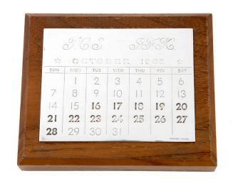 Cuban Missile Crisis Calendar Paperweight