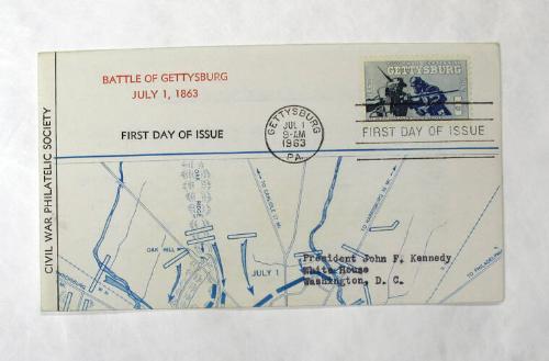 Commemorative Cachet: Battle of Gettysburg Centennial