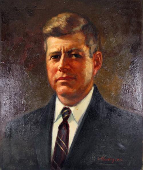 Portrait of John F. Kennedy – All Artifacts – The John F. Kennedy ...