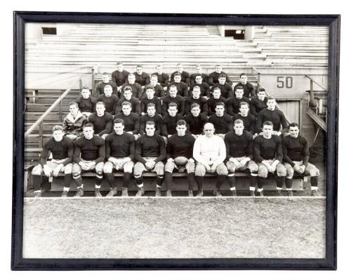 Photograph of Harvard Football Team 1938