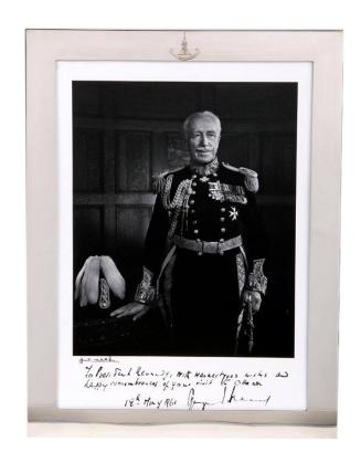 Photograph of Governor General of Ottawa Georges P. Vanier