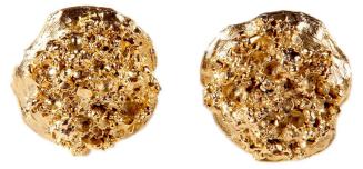 Pair of Gold Nugget Cuff Links