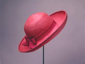 Pink Straw Hat