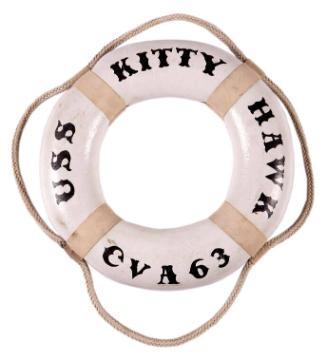 Life Preserver from U.S.S. Kitty Hawk