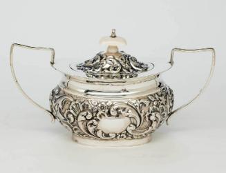 Tea Service: Sugar Bowl with Lid