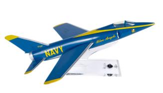 Model of Blue Angel F-11 Tiger Navy Jet Fighter