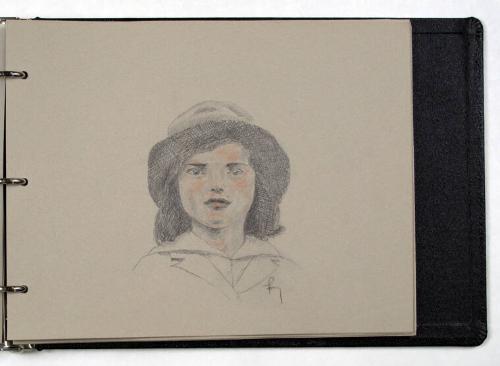 Portfolio Sketches of Jacqueline Kennedy