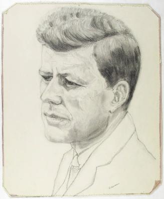 Drawing of John F. Kennedy