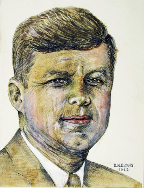 Portrait of John F. Kennedy