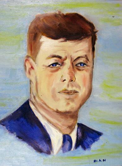 Portrait of John F. Kennedy