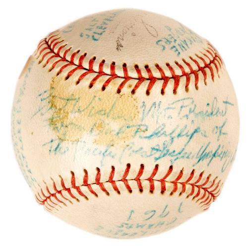 Pacific Coast League Autographed Baseball – All Artifacts – The