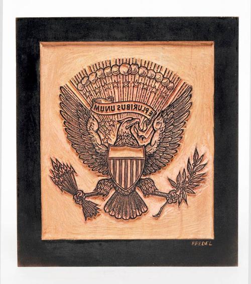 Presidential Seal Printer's Block