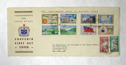 Commemorative Cachet: West Samoan Independence