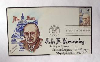 First Day Cover: Sam Rayburn