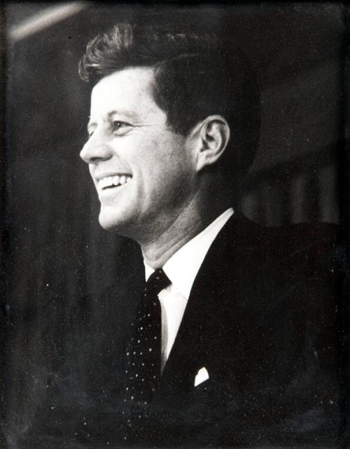 Photograph of John F. Kennedy Smiling