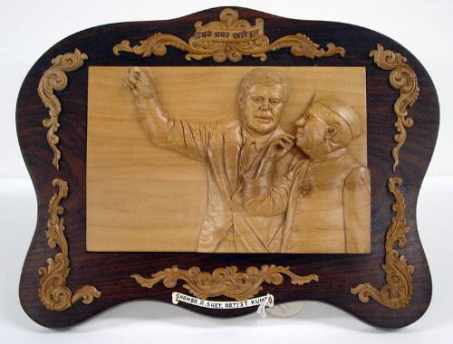 Relief of President Kennedy and Prime Minister Nehru