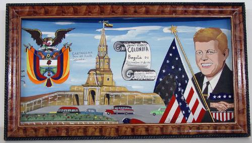 Cartagena, Colombia Commemorating President Kennedy's Visit