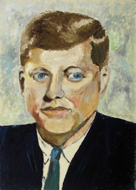 Portrait of John F. Kennedy