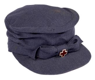 Kathleen Kennedy's American Red Cross Cap